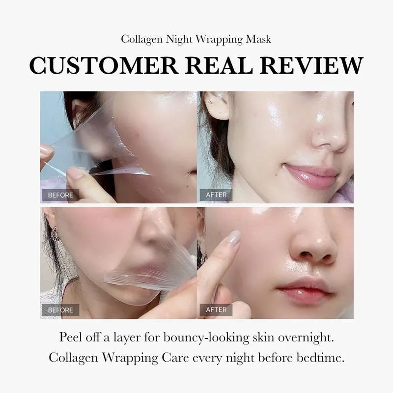 Mascarilla de Colágeno Peel-Off con Pincel — Hidratación Profunda y Efecto Iluminador | 75ml