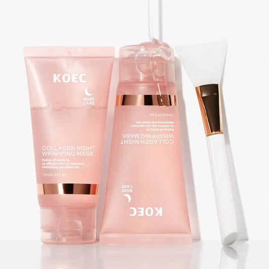Mascarilla de Colágeno Peel-Off con Pincel — Hidratación Profunda y Efecto Iluminador | 75ml