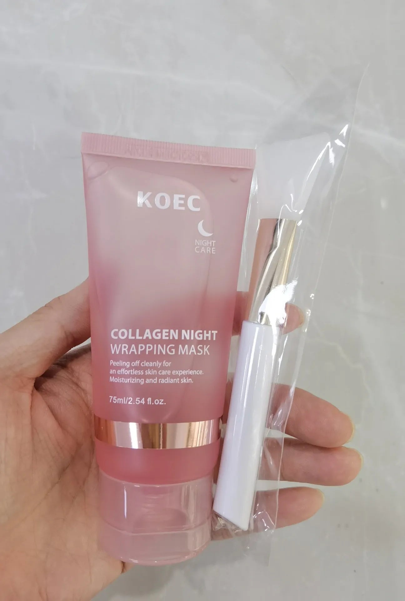 Mascarilla de Colágeno Peel-Off con Pincel — Hidratación Profunda y Efecto Iluminador | 75ml