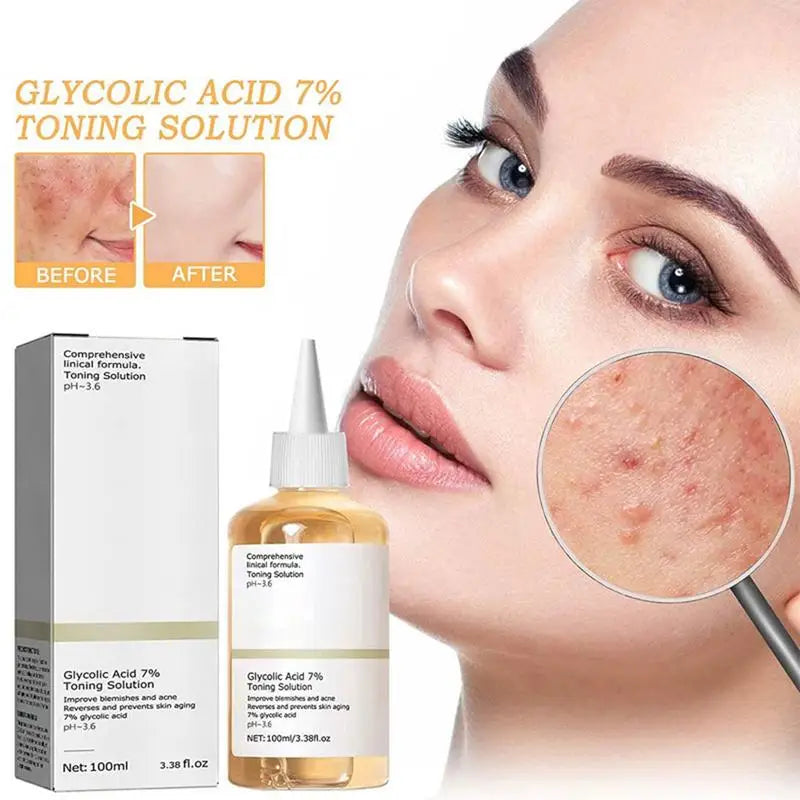 Tónico Facial con Ácido Glicólico al 7%